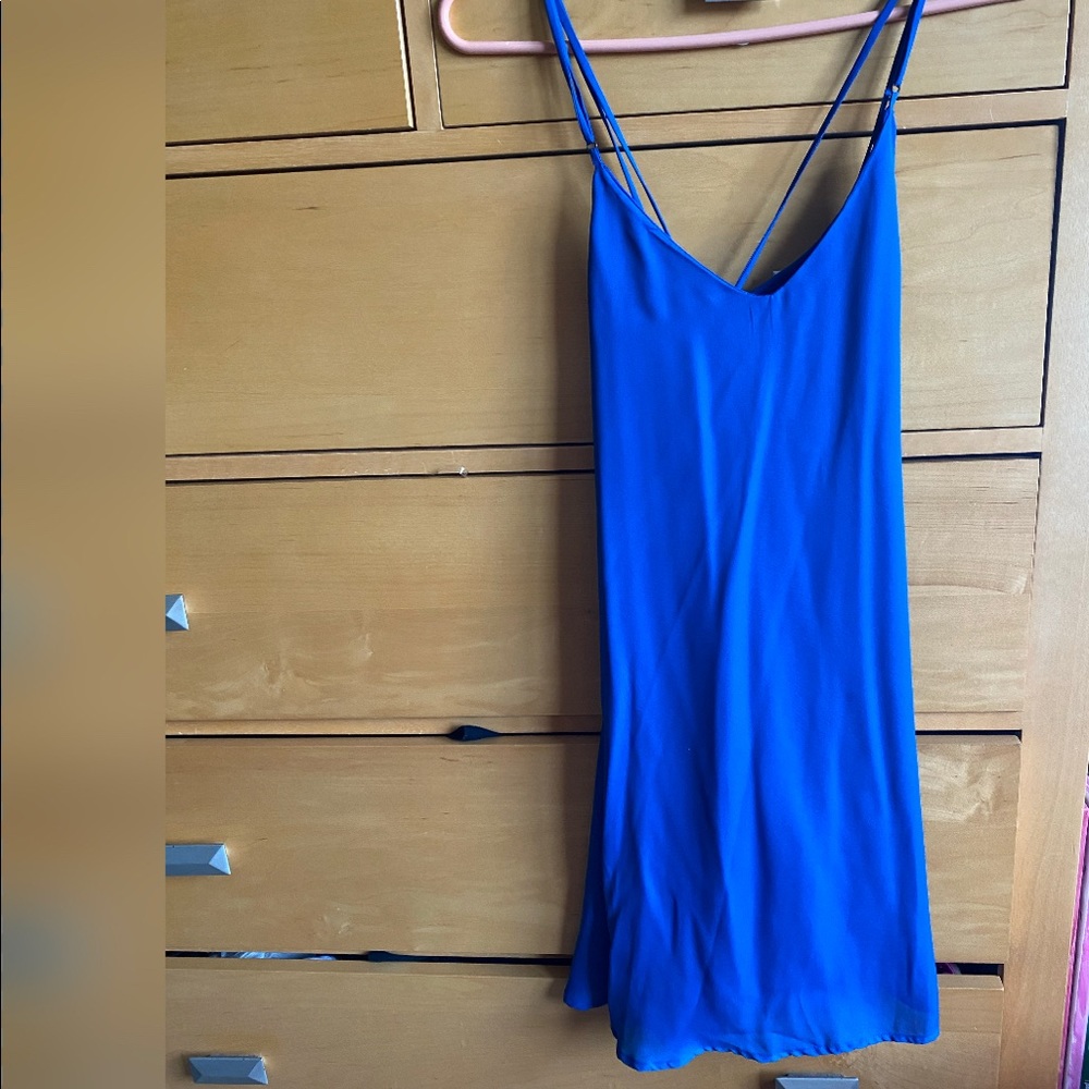 Baby Blue Loose Fitting Dress
